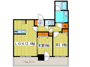アルファタワ－札幌南４条の物件間取画像